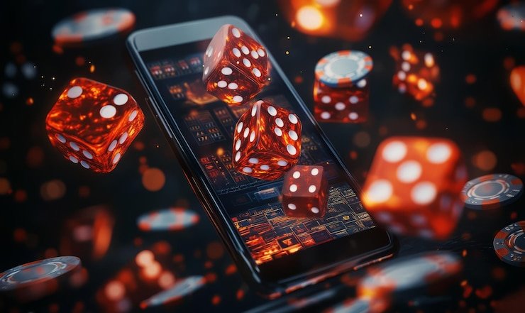 Pengguna dewasa menelusuri layanan hiburan mobile